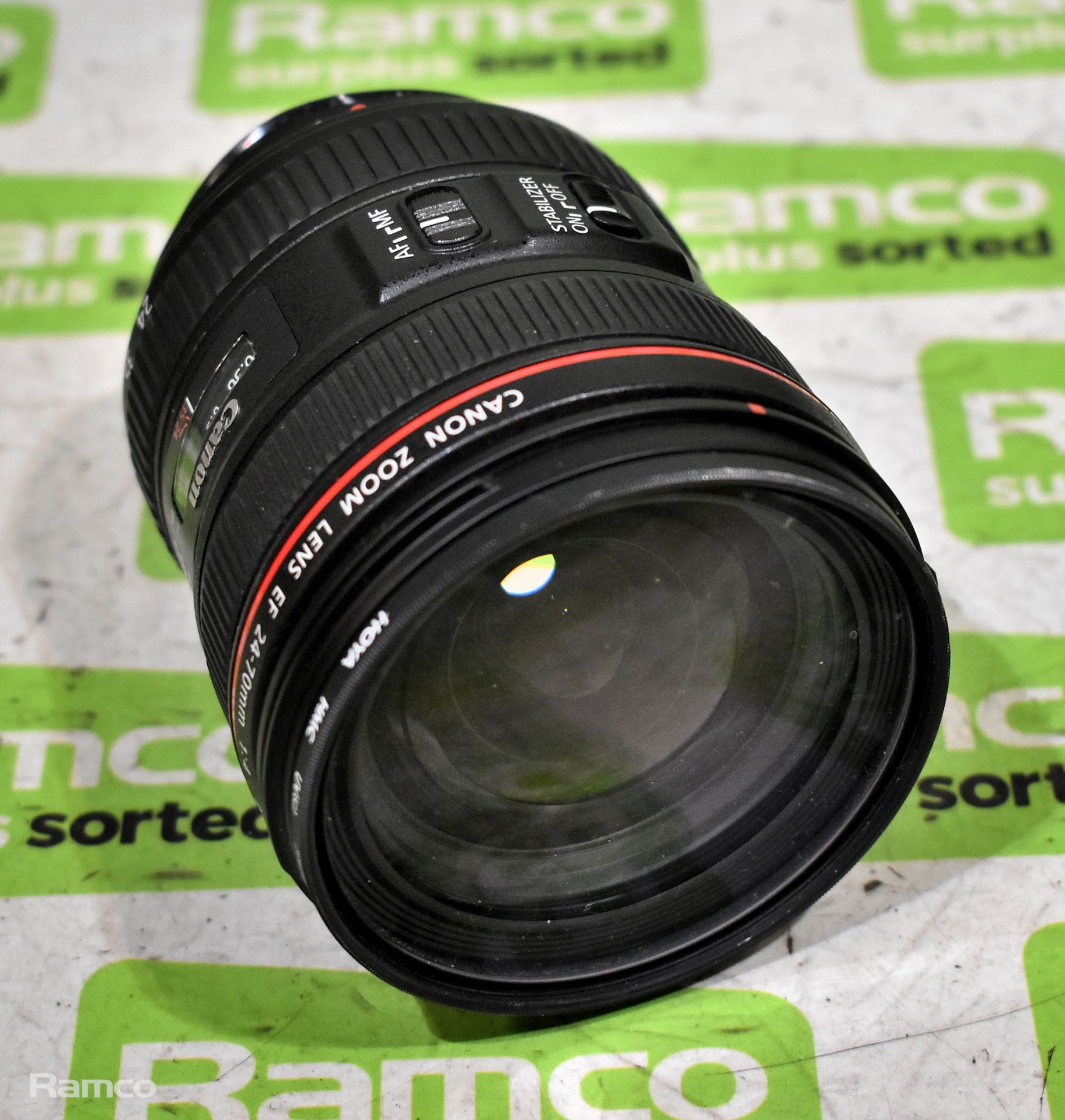 Canon EF 24-70mm F/2.8L ii USM lens - with box - Image 5 of 9