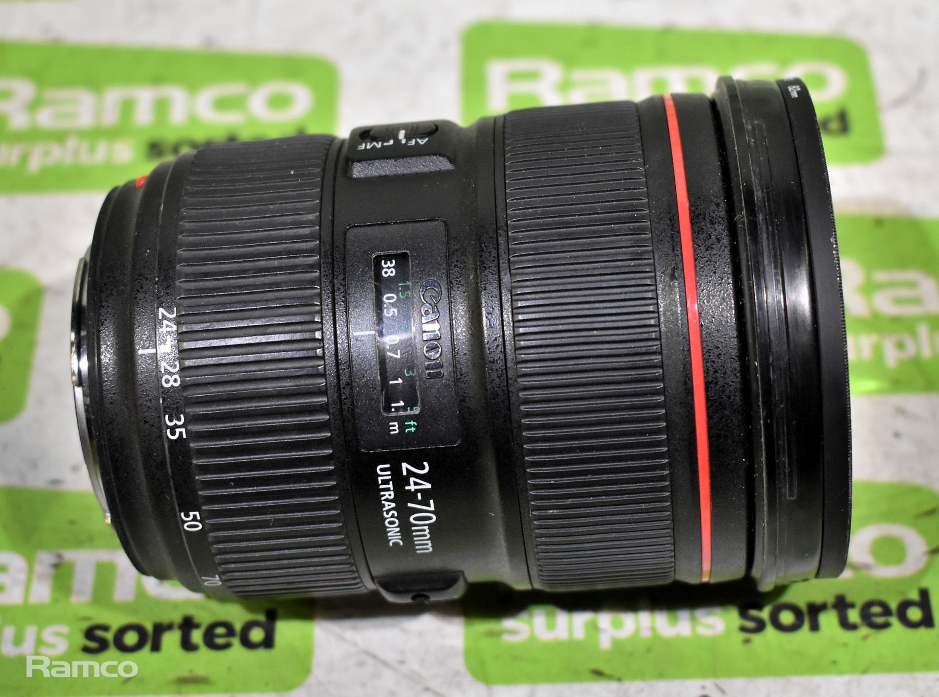 Canon Zoom lens EF 24-70mm F/2.8 L ii USM lens with Canon EW-88C hood - Image 4 of 7