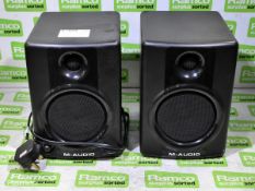 Pair of M-Audio AV 40 speakers