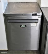 Foster HR150-A stainless steel undercounter fridge - 240V - W 600 x D 640 x H 820 mm