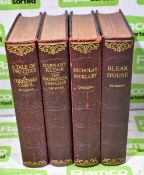 Set of four Dickens books