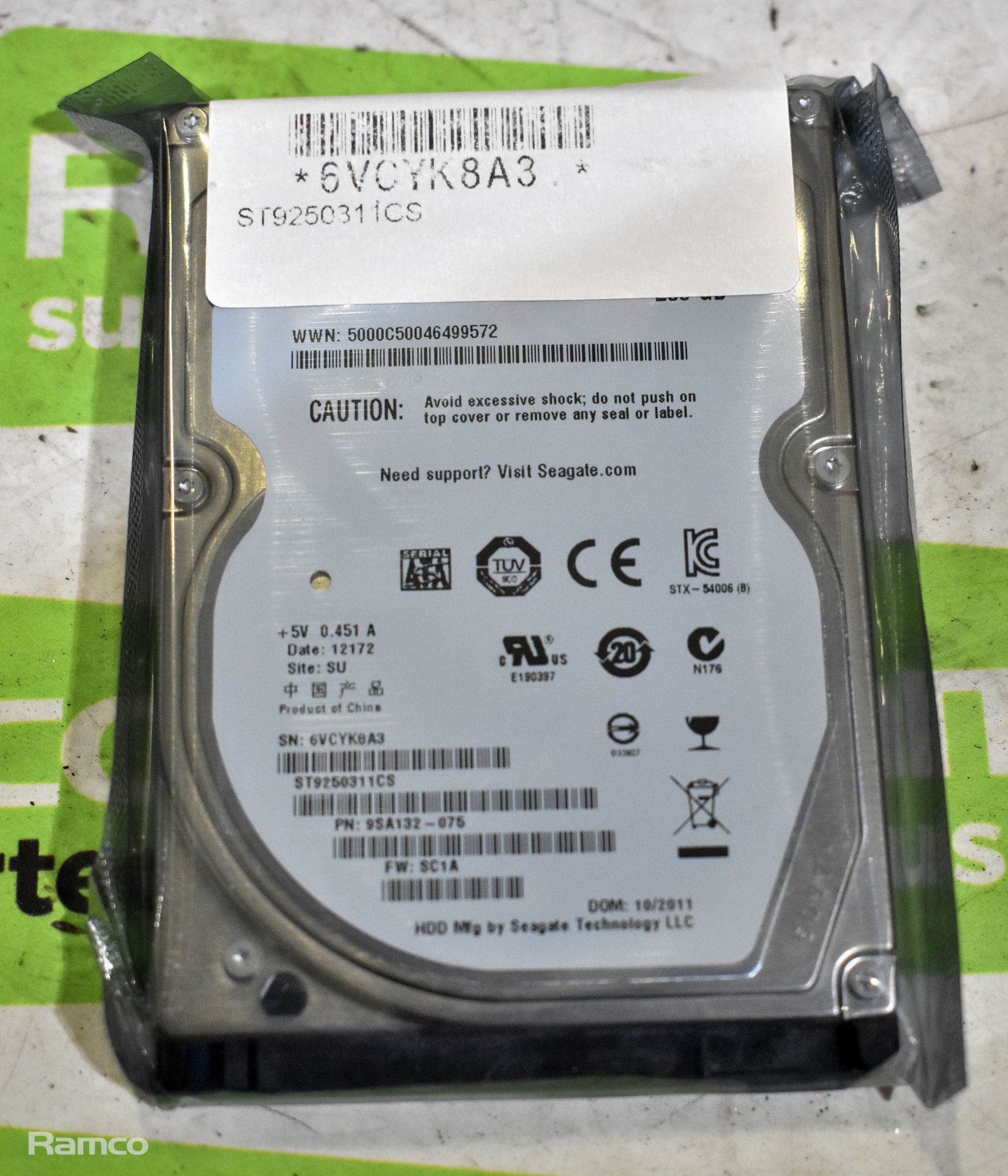 20x Seagate pipeline HD mini 250Gb hard drives for R20 Laptop - Image 2 of 4