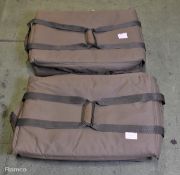 2x Thermal carry bags - L 70 x W 44 x H 42cm