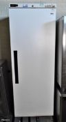 Williams LA400WA single door upright freezer - white - W 640 x D 650 x H 1765mm