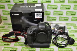 Canon EOS-1DX DSLR camera with box