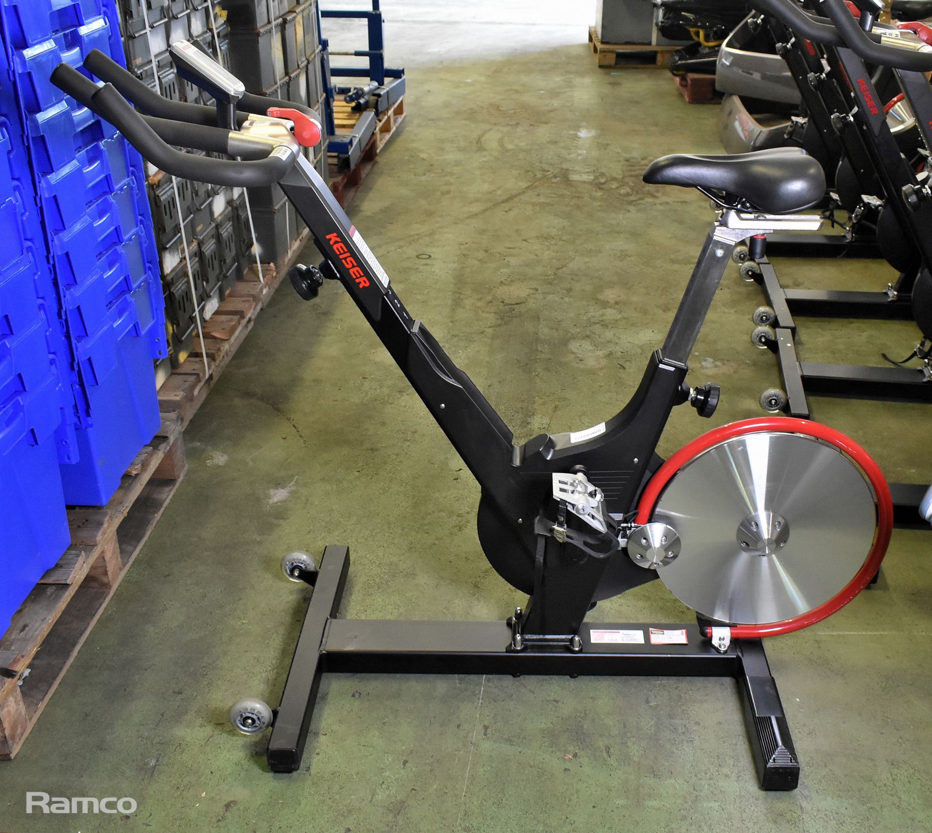 Keiser M3 Spin bike L 1296 x W 661 x H 1118mm