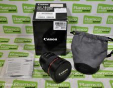 Canon EF 14mm F/2.8L ii USM lens - with box