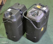 2x Norwegian 18 litre insulated food containers