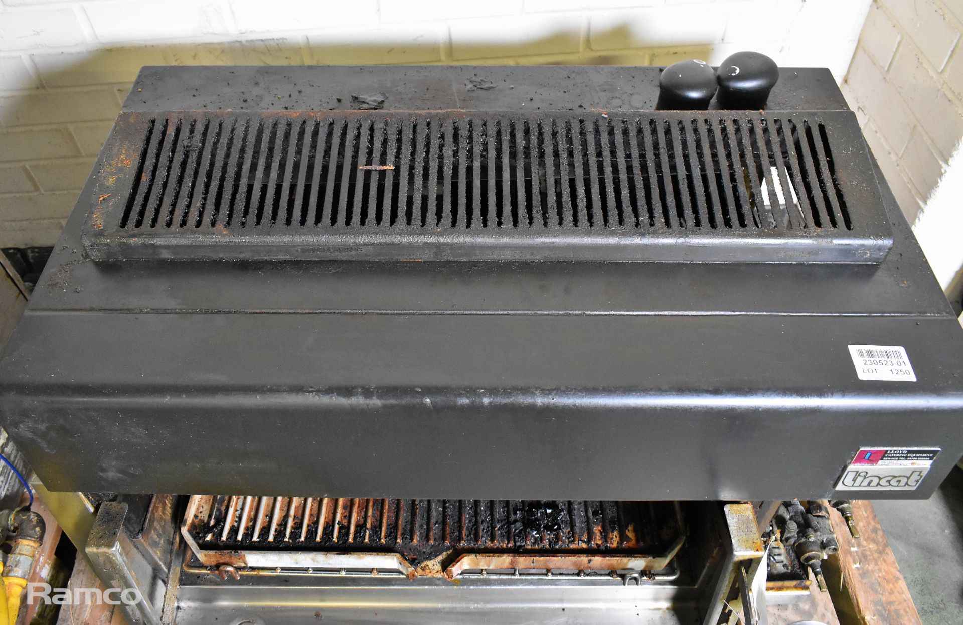 Lincat salamander gas grill - W 900 x D 640 x H 610 mm - DAMAGED - Bild 2 aus 5