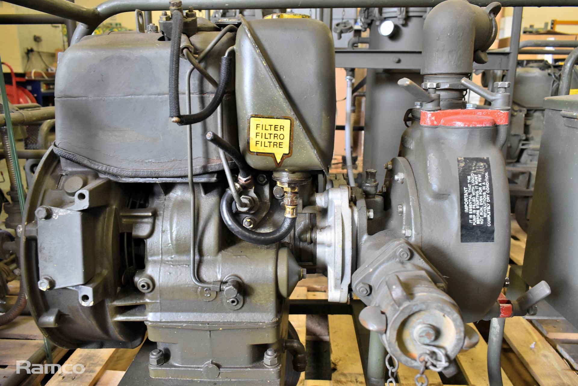 Gilbert Gilkes diesel general purpose water pumpset unit - Image 3 of 7