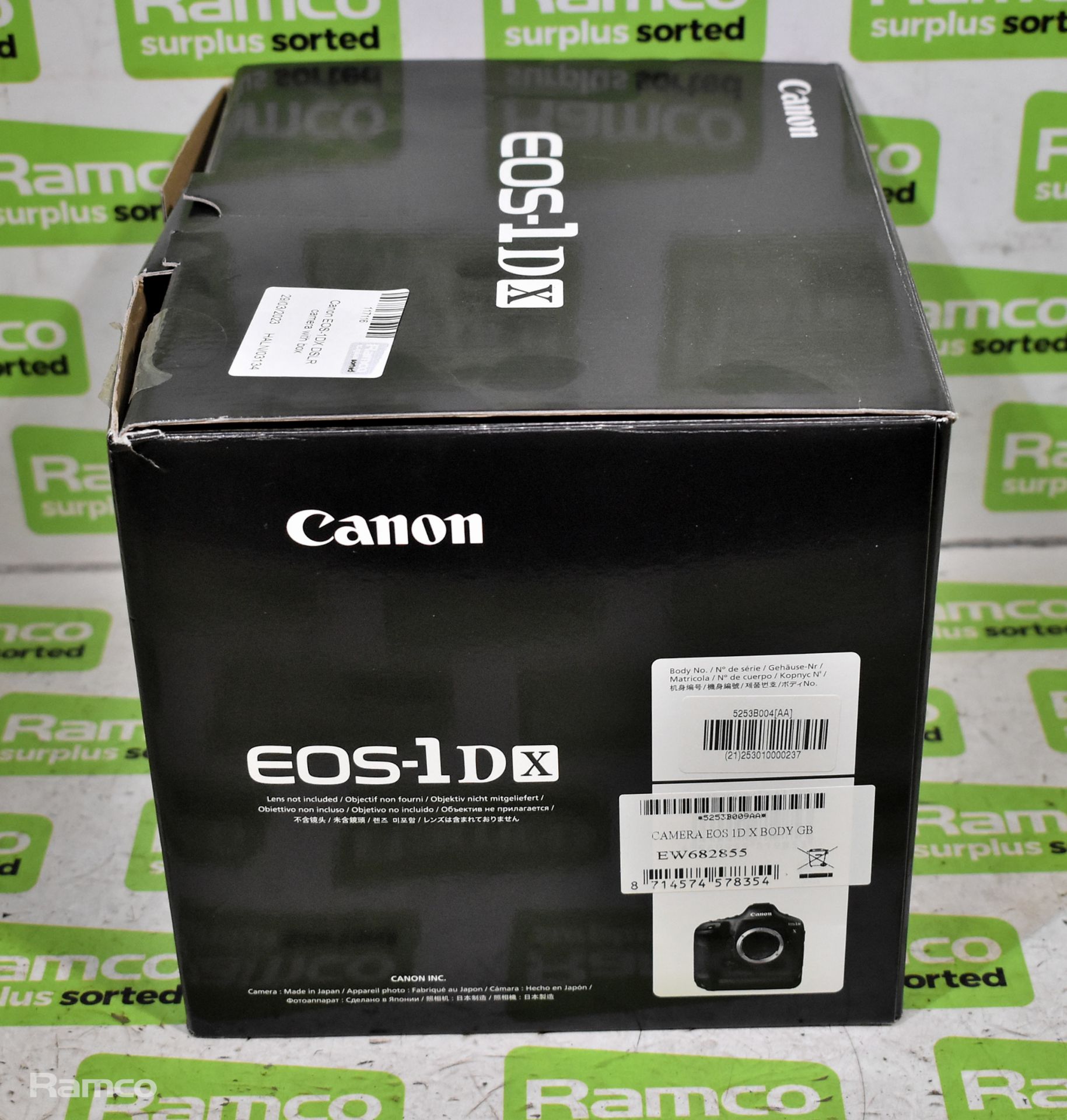 Canon EOS-1DX DSLR camera with box - Image 12 of 13