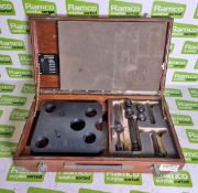 M4430 tool kit - part no.01TC34400-01 - in wooden case - L 47 x W 27 x 10cm