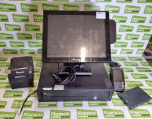 Eposnow cash register system with Ingenico move/5000 card machine