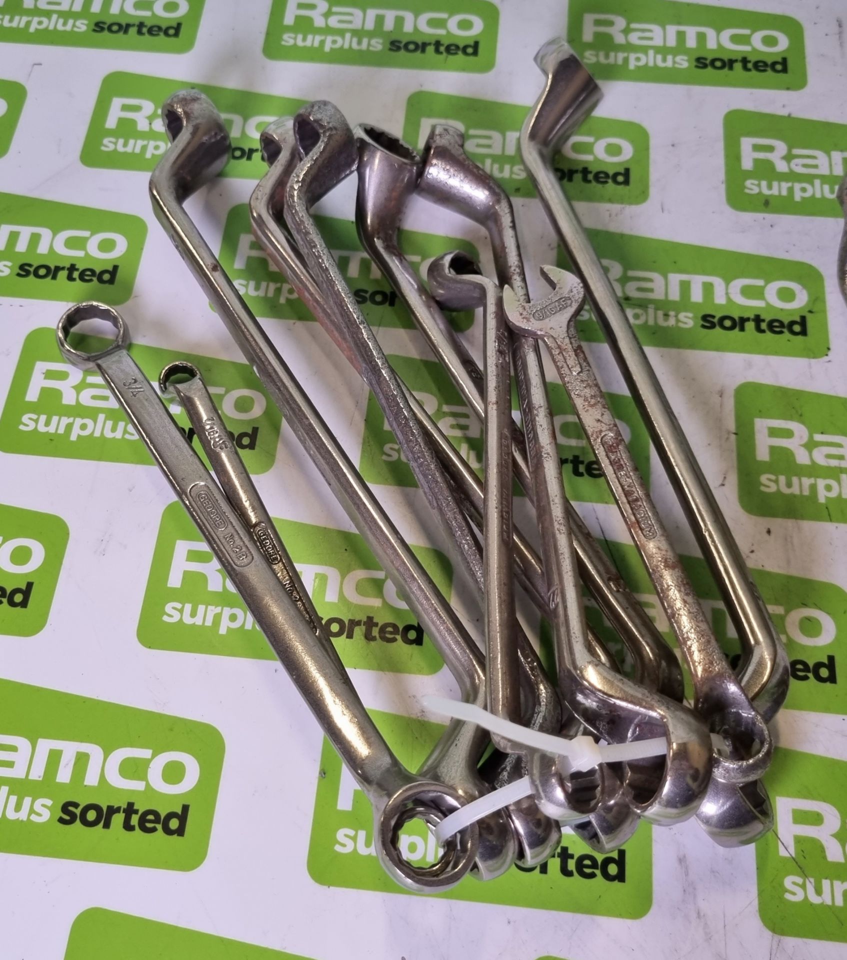 Double ended ring spanners - Image 4 of 4