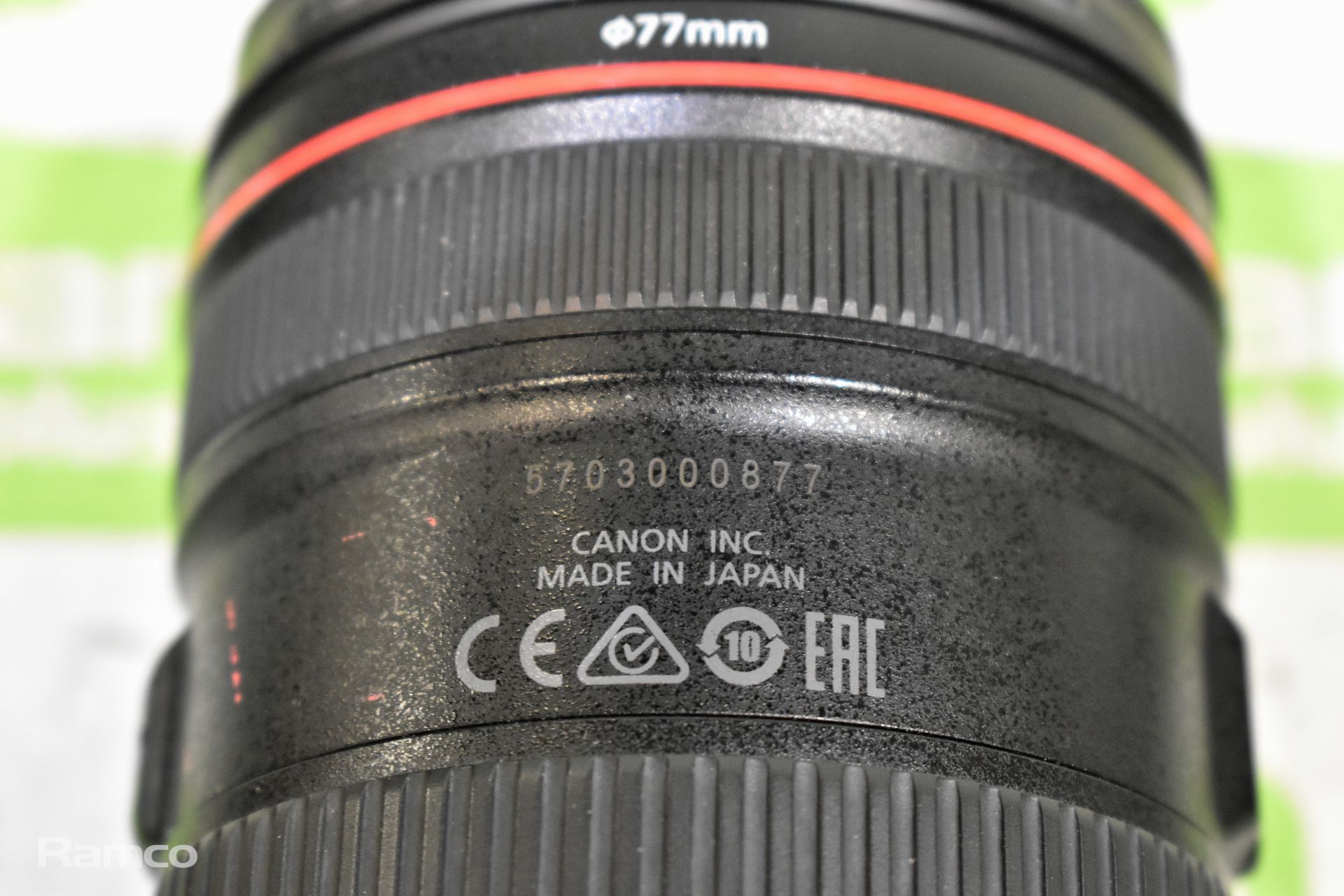 Canon EF 24-70mm F/2.8L ii USM lens - with box - Image 7 of 9