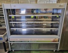 Williams Gem C180 SC multideck display refrigerator W 1800 x D 680 x H 1860mm