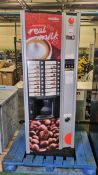 Selecta Milano SFBH instant hot drinks vending machine - W 650 x D 740 x H 1825mm - NO KEYS