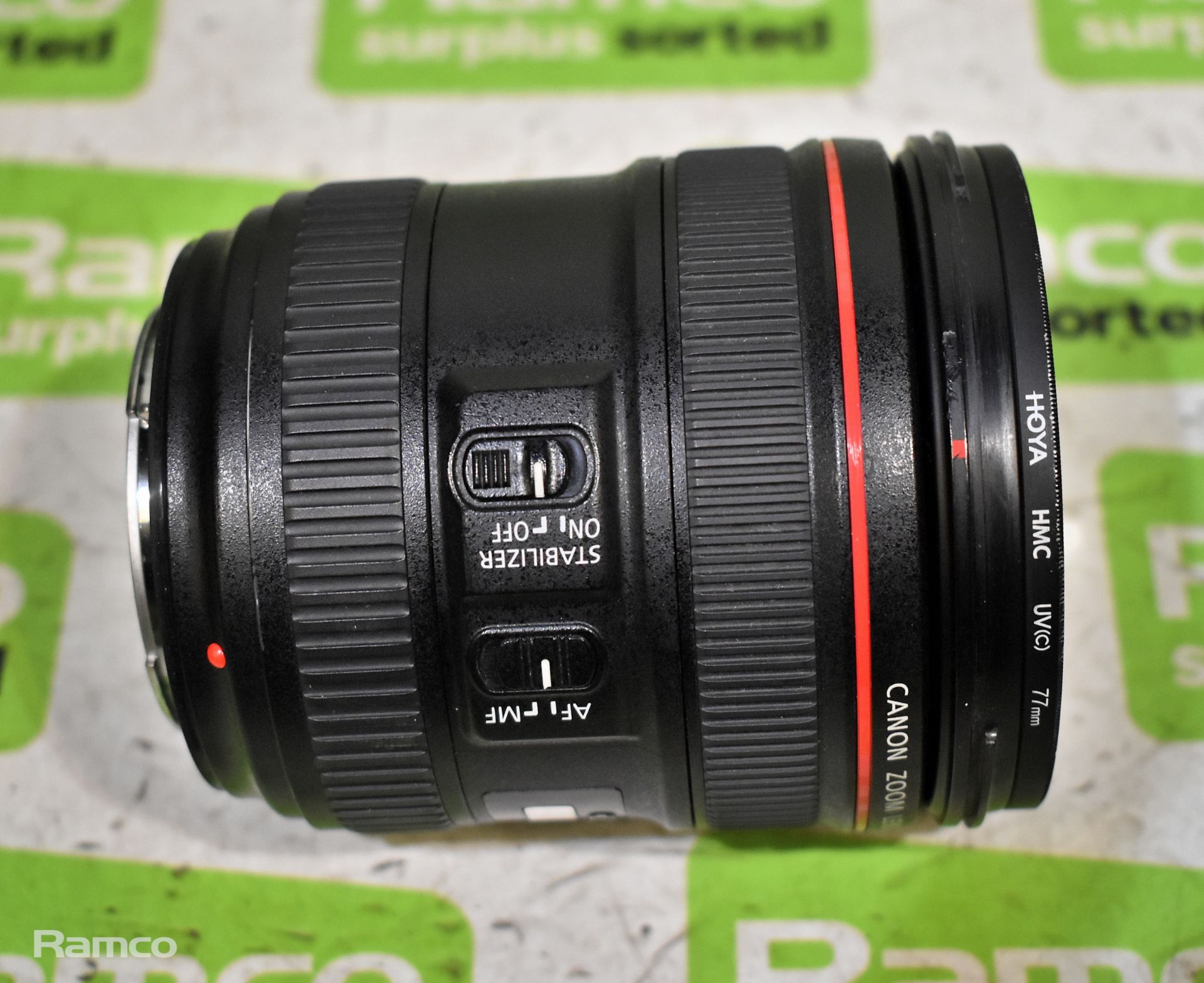 Canon EF 24-70mm F/2.8L ii USM lens - with box - Image 4 of 9