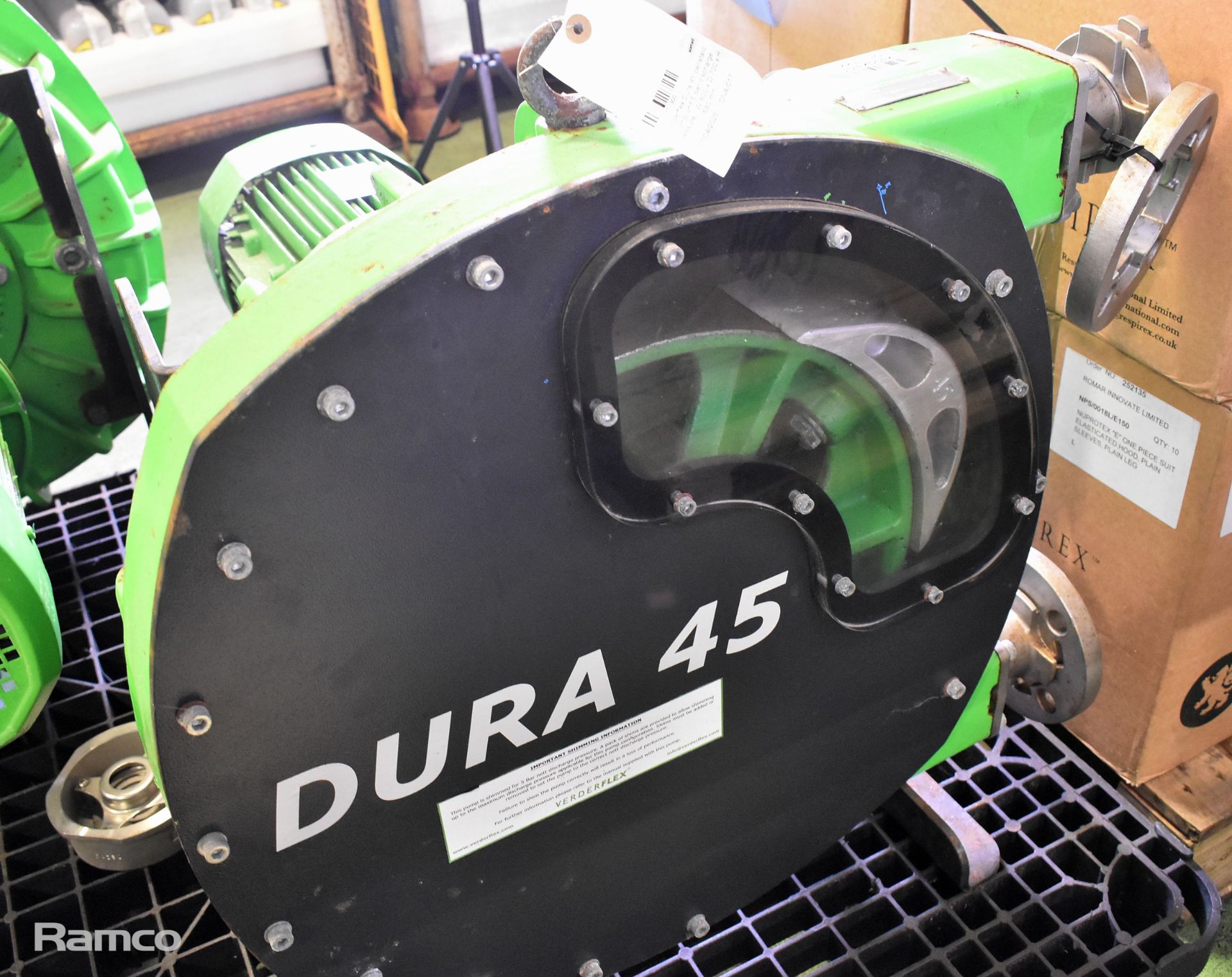Verderflex Dura 45 peristaltic pump unit 5 bar discharge pressure - W 800 x D 700 x H 680 mm - Image 7 of 8