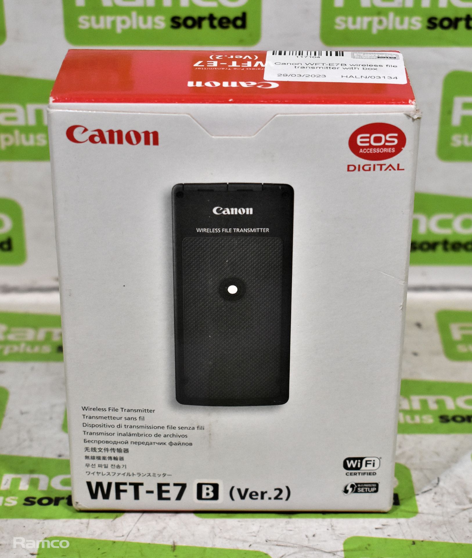 Canon WFT-E7B wireless file transmitter with box - Image 5 of 5