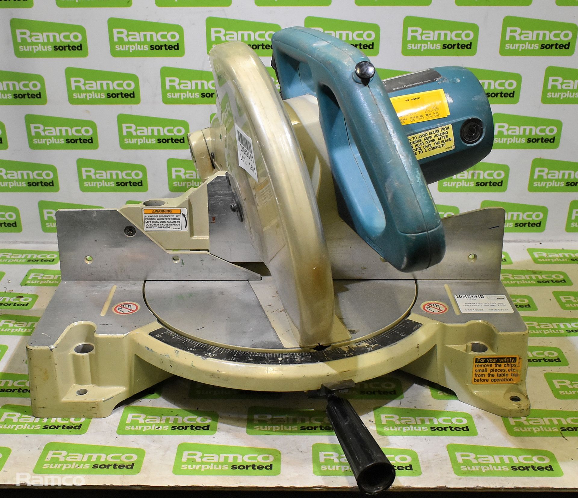 Makita LS1040 260mm compound mitre saw 240V