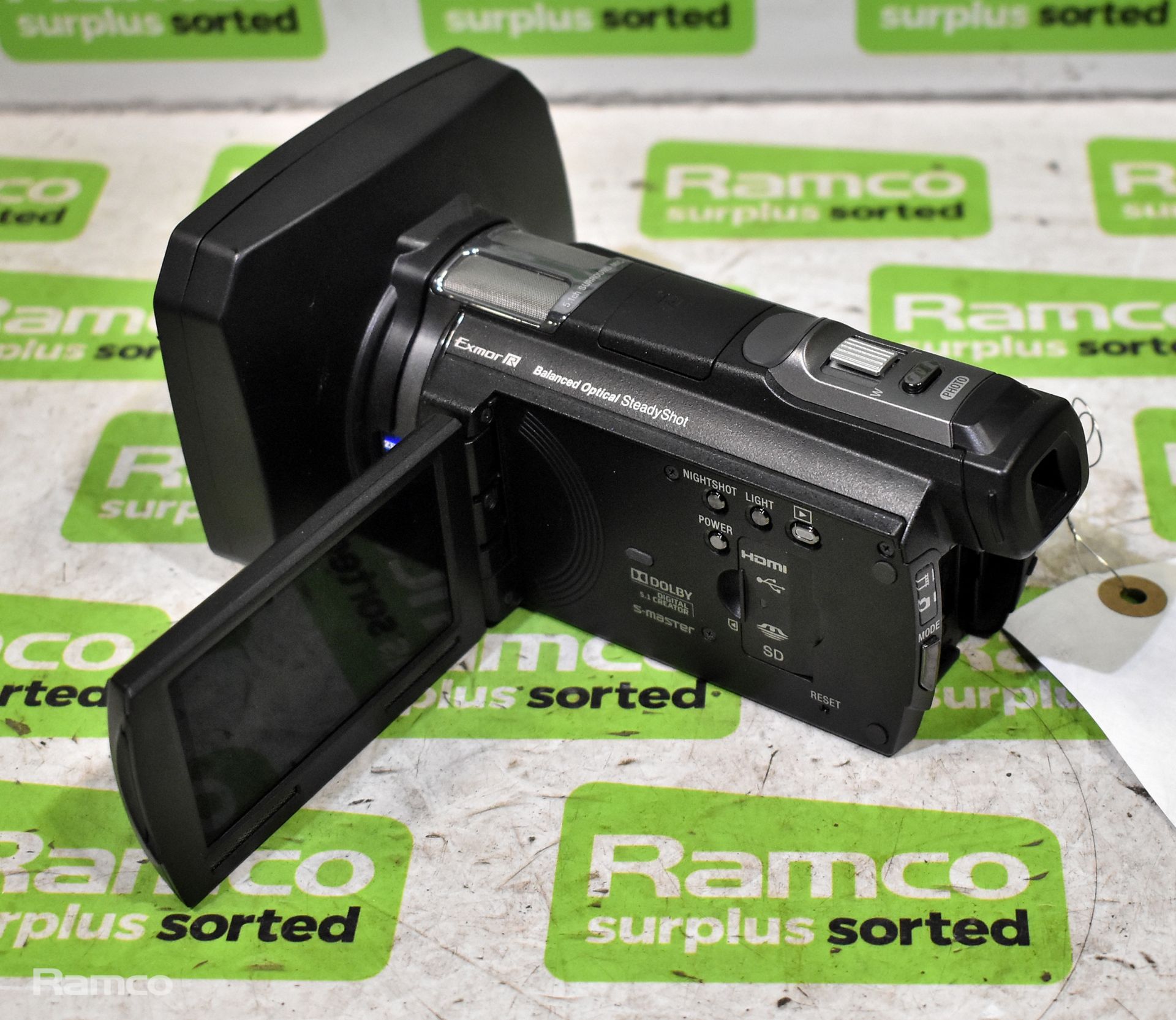 Sony HDR-CX730 camcorder (missing battery) - Bild 4 aus 7