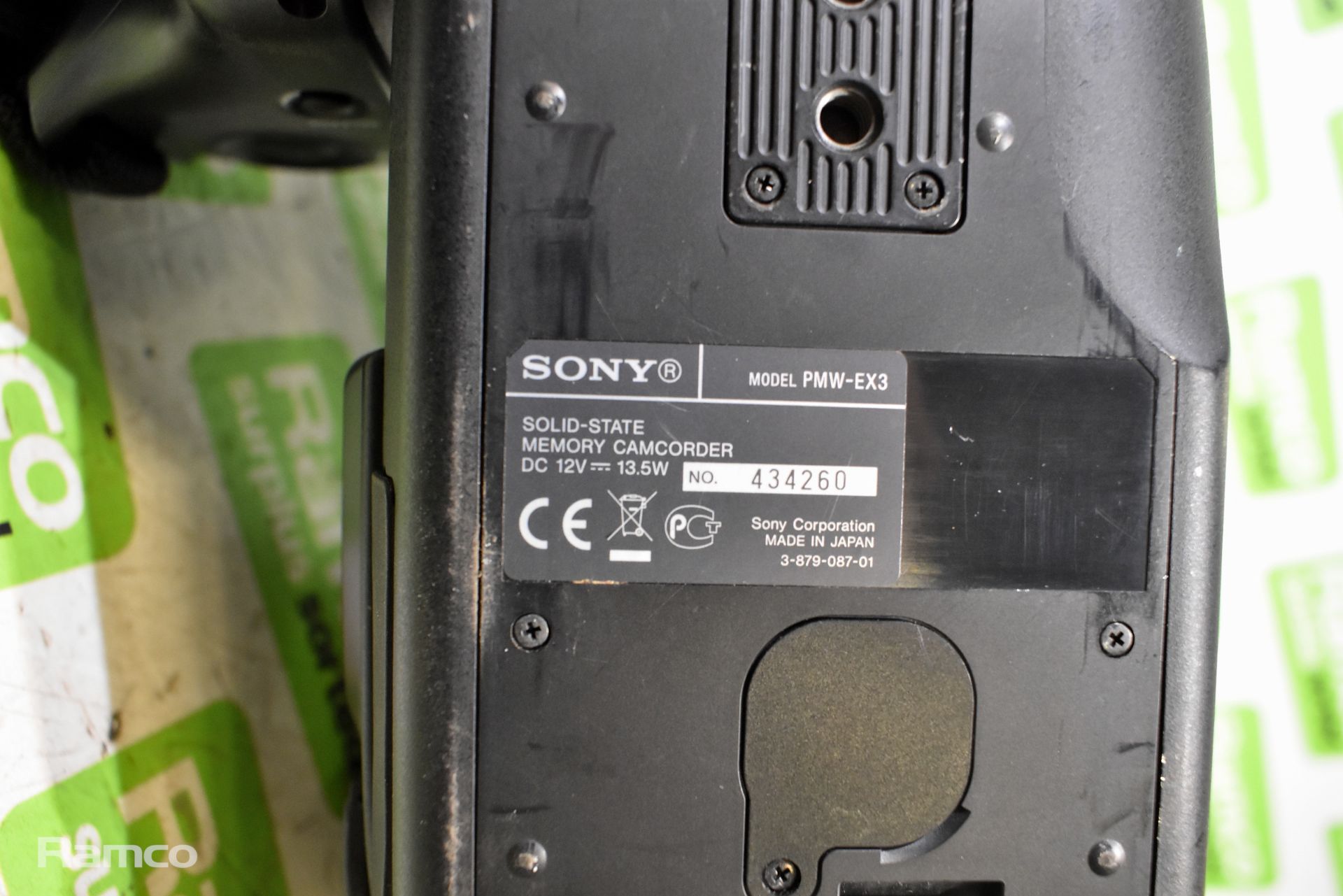 Sony PMW-EX3 XDCAM camcorder - Bild 11 aus 11
