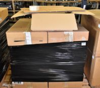 9x Packaging sets - 1x roll tape, 10x cardboard boxes - L 510 x D 270 x H 180 mm