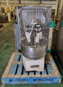 Domino Tuff 40 Up - heavy duty food mixer - 415V 1.1 / 1.5kW - W 590 x D 840 x H 1290 mm