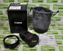 Canon EF 16-35mm F2.8L ii USM lens with box