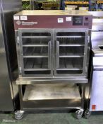 Thermodyne 700 CT stainless steel 4 shelf oven hot cupboard with base stand 230V - W 800 x D 650