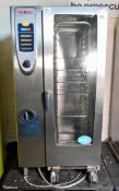 Rational 20 1/1 combination steaming oven gas - W 880 x D 870 x H 1800 mm