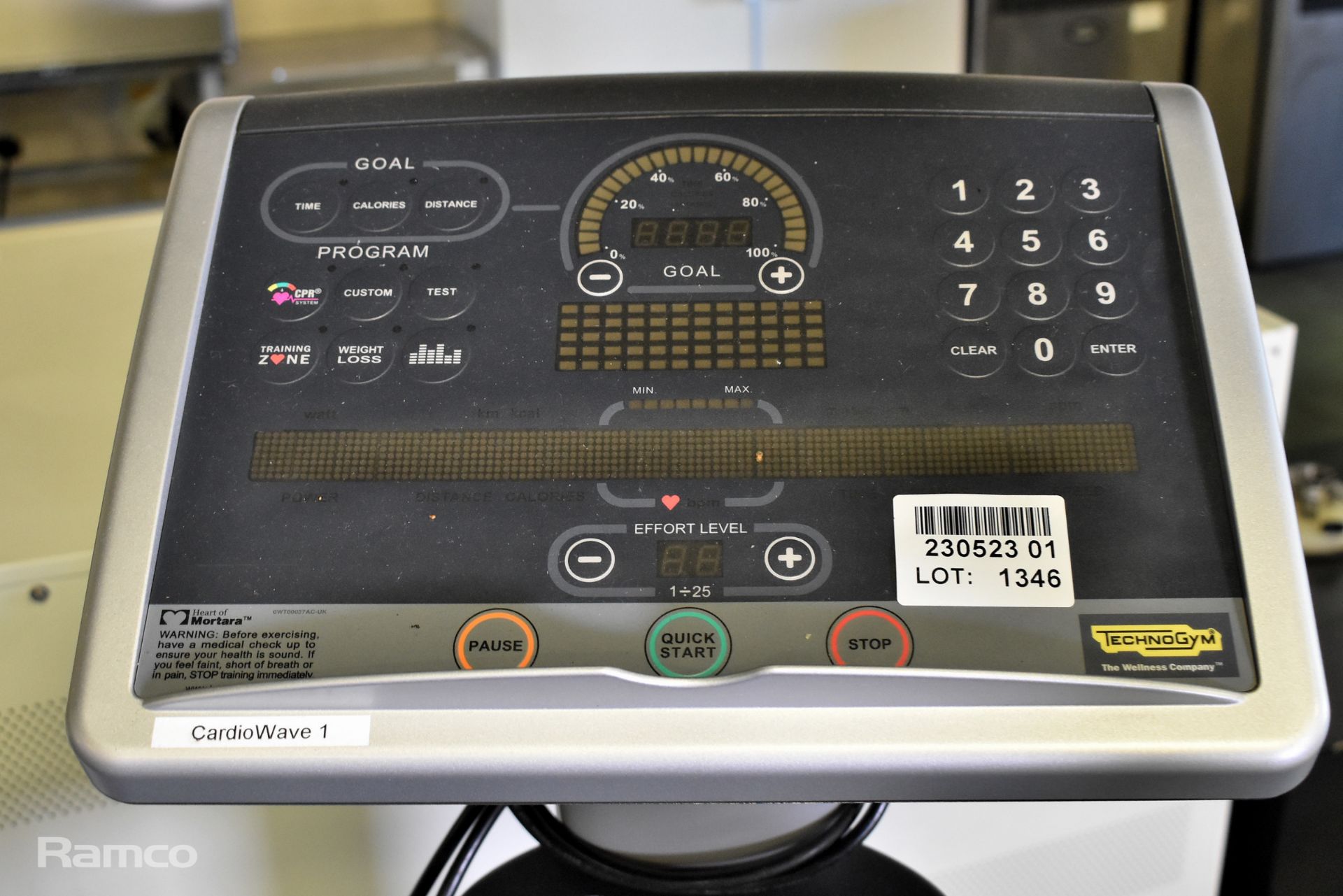 Technogym Excite 700i cardio wave L 1630 x W 652 x H 1690mm - Image 8 of 8