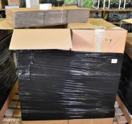 10x Packaging sets - 1x roll tape, 10x cardboard boxes - L 510 x D 270 x H 180 mm