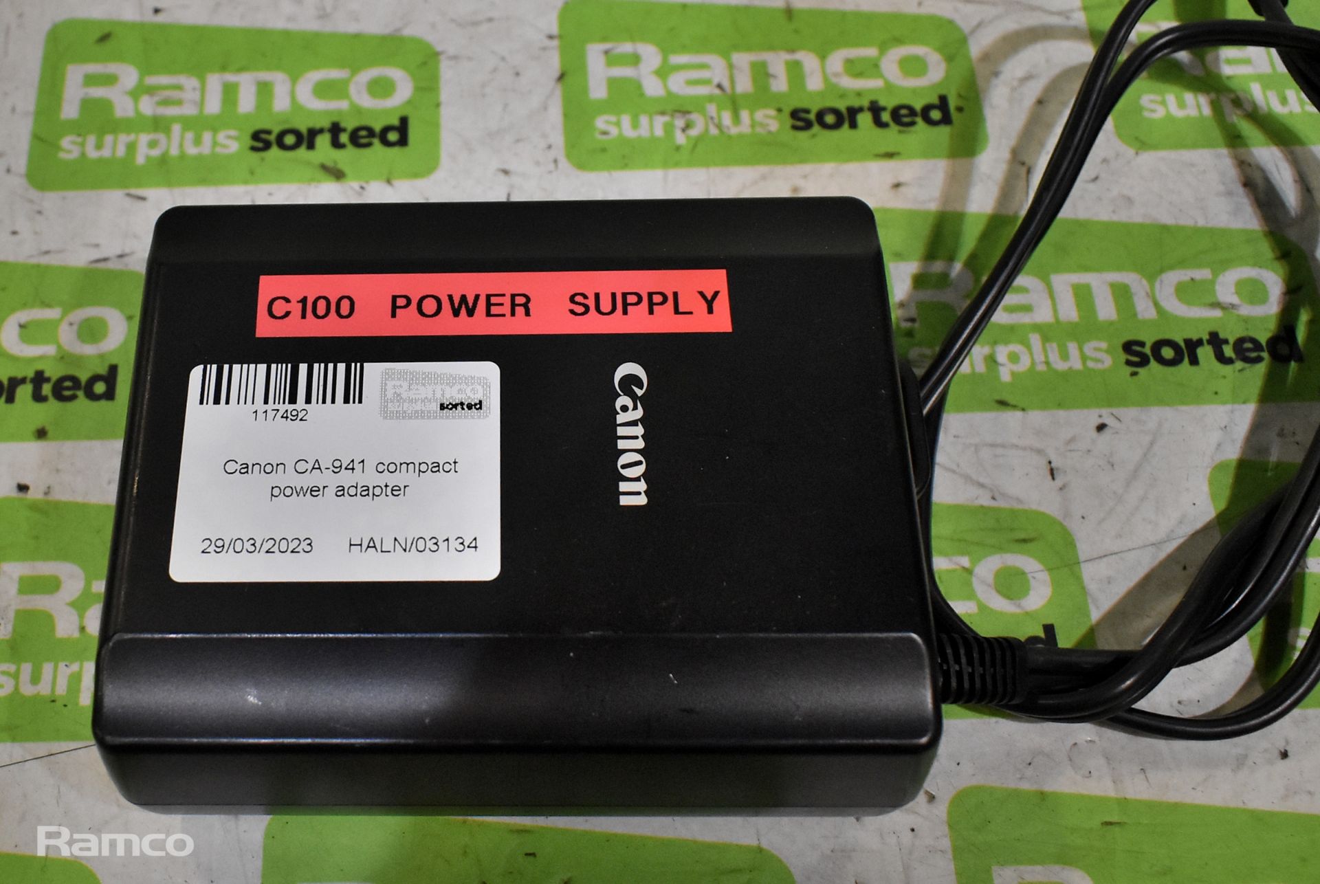 2x Canon CA-941 compact power adapters - Image 2 of 4