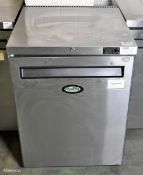 Foster HR150-A stainless steel undercounter fridge - 240V - W 600 x D 640 x H 820 mm