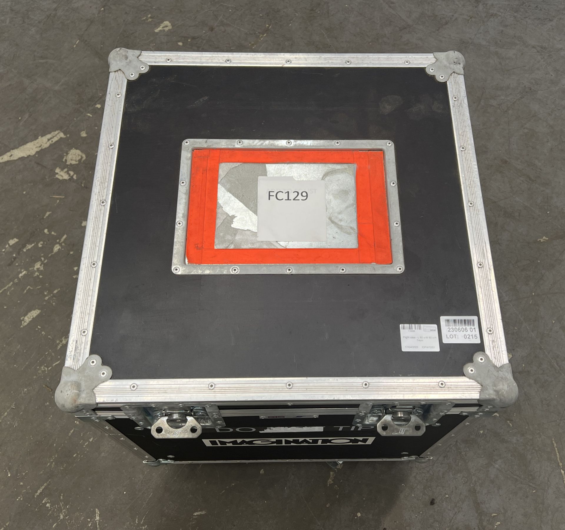 5 star cases by design flight case on castors - L 600 x W 600 x H 740mm - Image 2 of 6