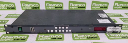 Kramer VS-5x4 vertical interval switcher