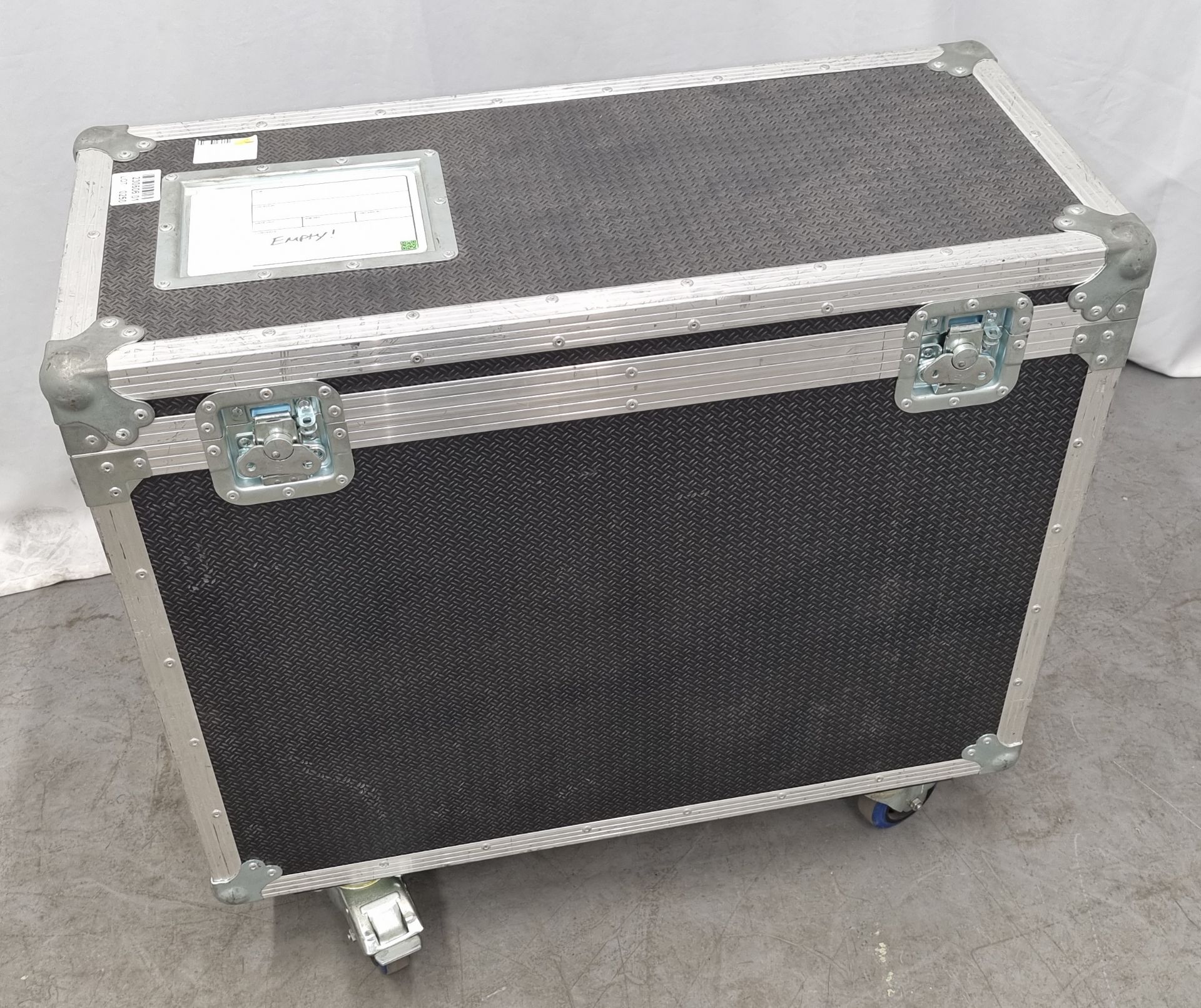 Mobile flight case - L 810 x W 360 x H 770mm - Image 3 of 3