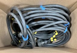 6x Socapex cables - 2x 2.4m - 2x 4.8m - 2x 7.2m