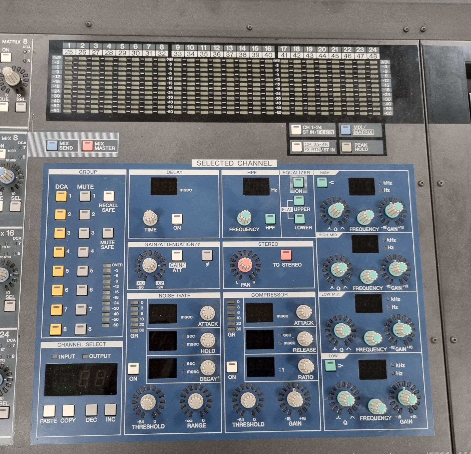 Yamaha PM5D 48 channel digital mixing console ( L 155 x D 125 x H 35cm) with 2 power supplies - Image 5 of 18