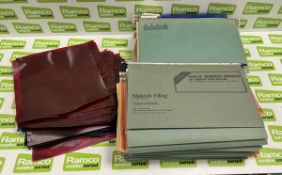 Rosco colour filter lighting gel panels - approx 40 wallets - unknown total quantity