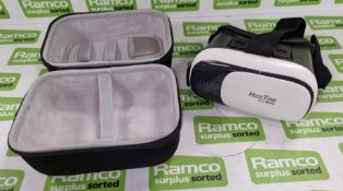 HooToo virtual reality headset in case