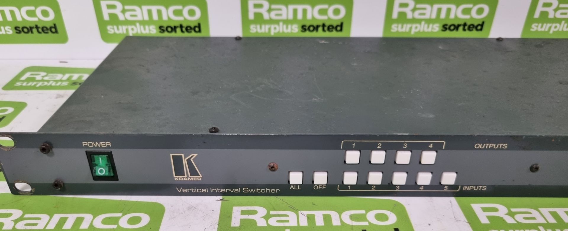 Kramer VS-5x4 vertical interval switcher - Image 3 of 8