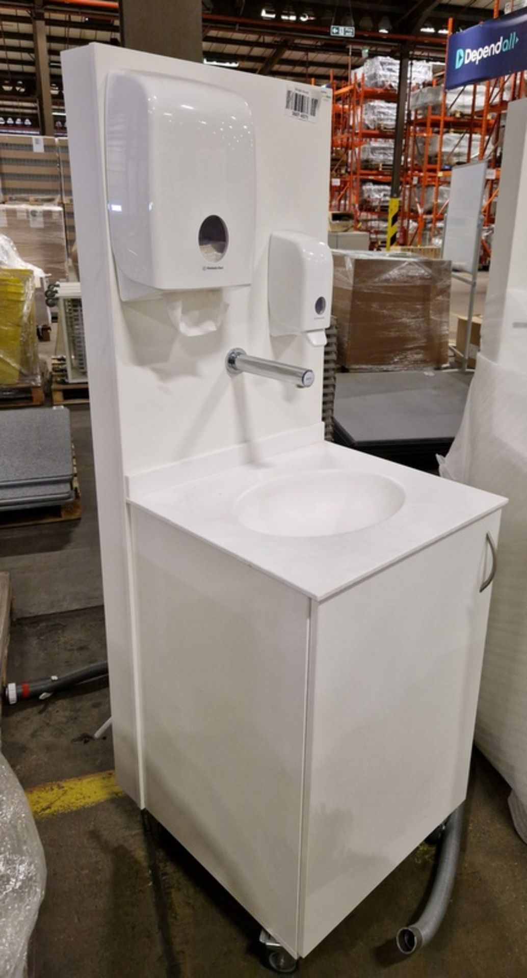Approx 38 pallet spaces of free standing hand wash stations – itemised list in the description - Image 5 of 16