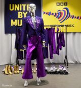 Purple Outfits worn by backing dancers during the performance by Sonia (UK 2nd place in 1993)