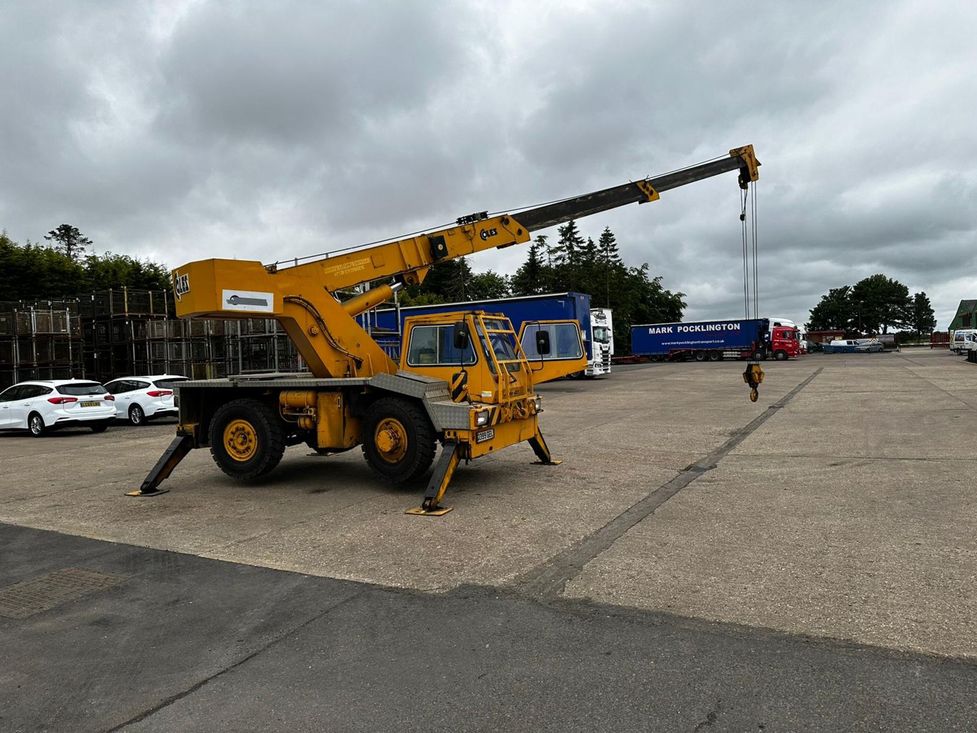 Coles Jumbo 412 12T static crane - 1986 (Q399 GEL) - 3700cc engine - Diesel - Image 6 of 39