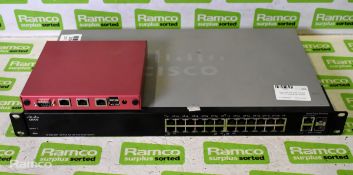 Cisco SF200-24P 24 port 10/100 poe smart switch