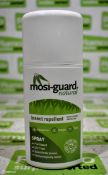 4x boxes of Mosi-Guard Natural Spray 75ml insect repellent - 6 per box