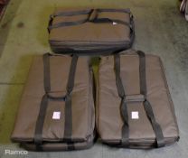 3x Thermal carry bags - L 700 x W 440 x H 420mm